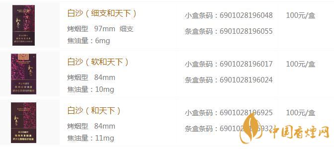 和天下細(xì)支多少錢一包  和天下細(xì)支2020最新價格