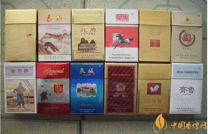 山東人喜歡抽什么煙，山東香煙價格表和圖片